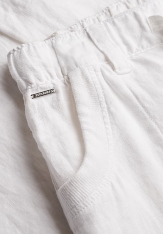 Superdry & Co Baggy Broek in Wit