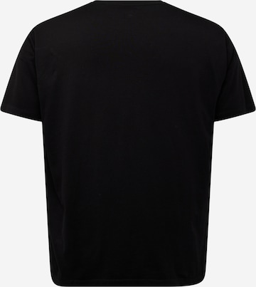 s.Oliver Men Big Sizes T-Shirt in Schwarz