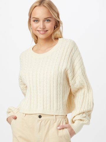 Cotton On Svetr – béžová: přední strana