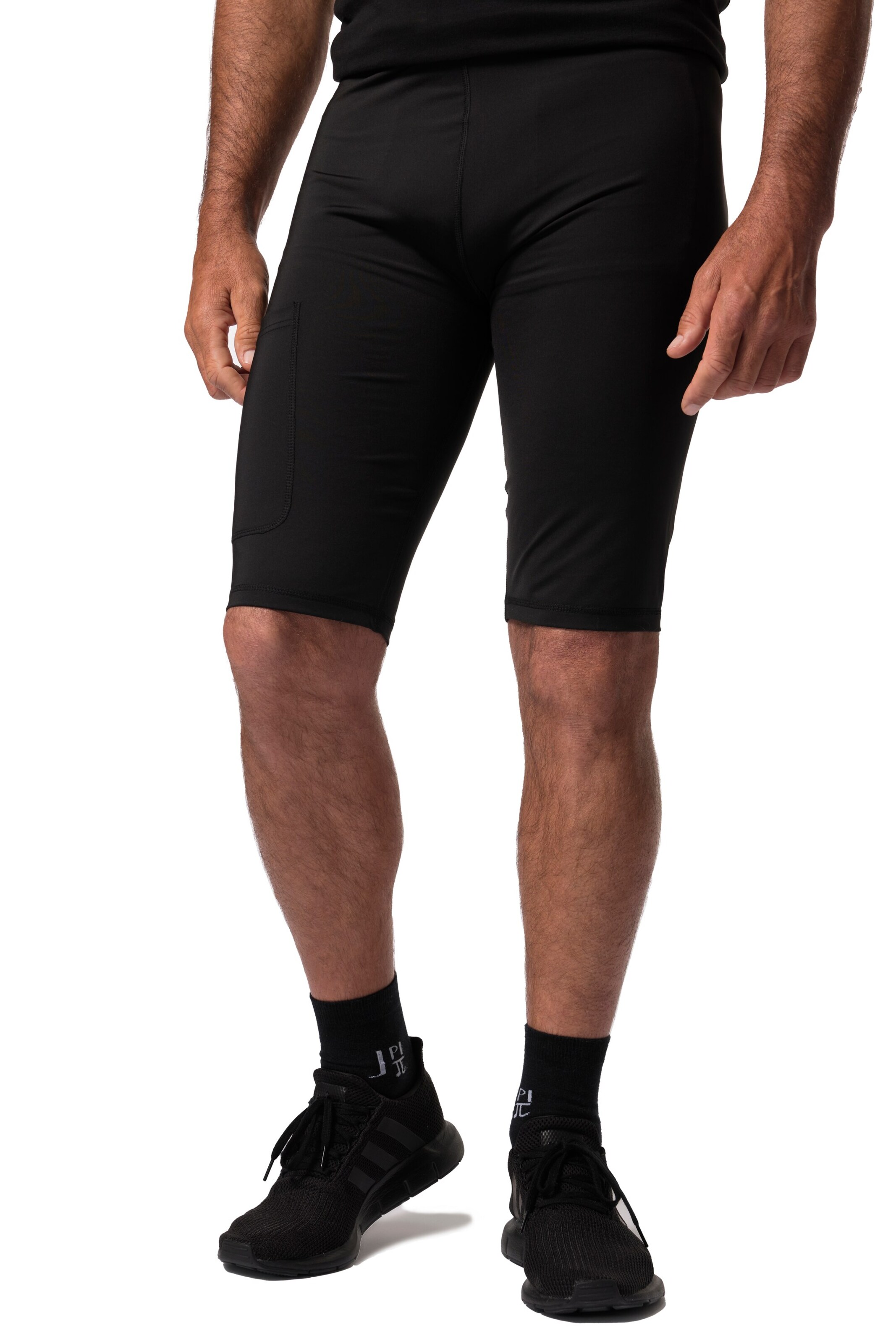 JAY-PI Skinny Sporthose in Schwarz: Vorderseite
