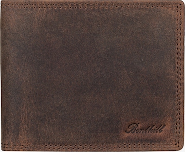 Benthill Wallet in Brown: front