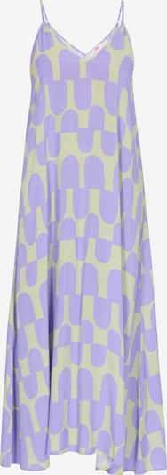 MYMO Vestido de verão em verde claro / roxo, Vista do artigo