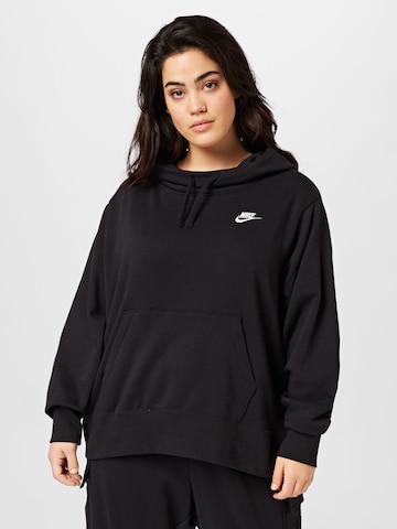 Nike Sportswear Sport sweatshirt i svart: framsida