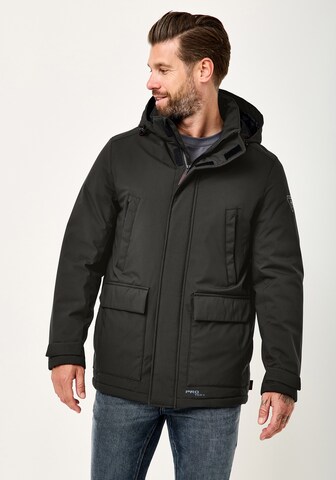REDPOINT Winter Parka 'LEWIS' in Green: front