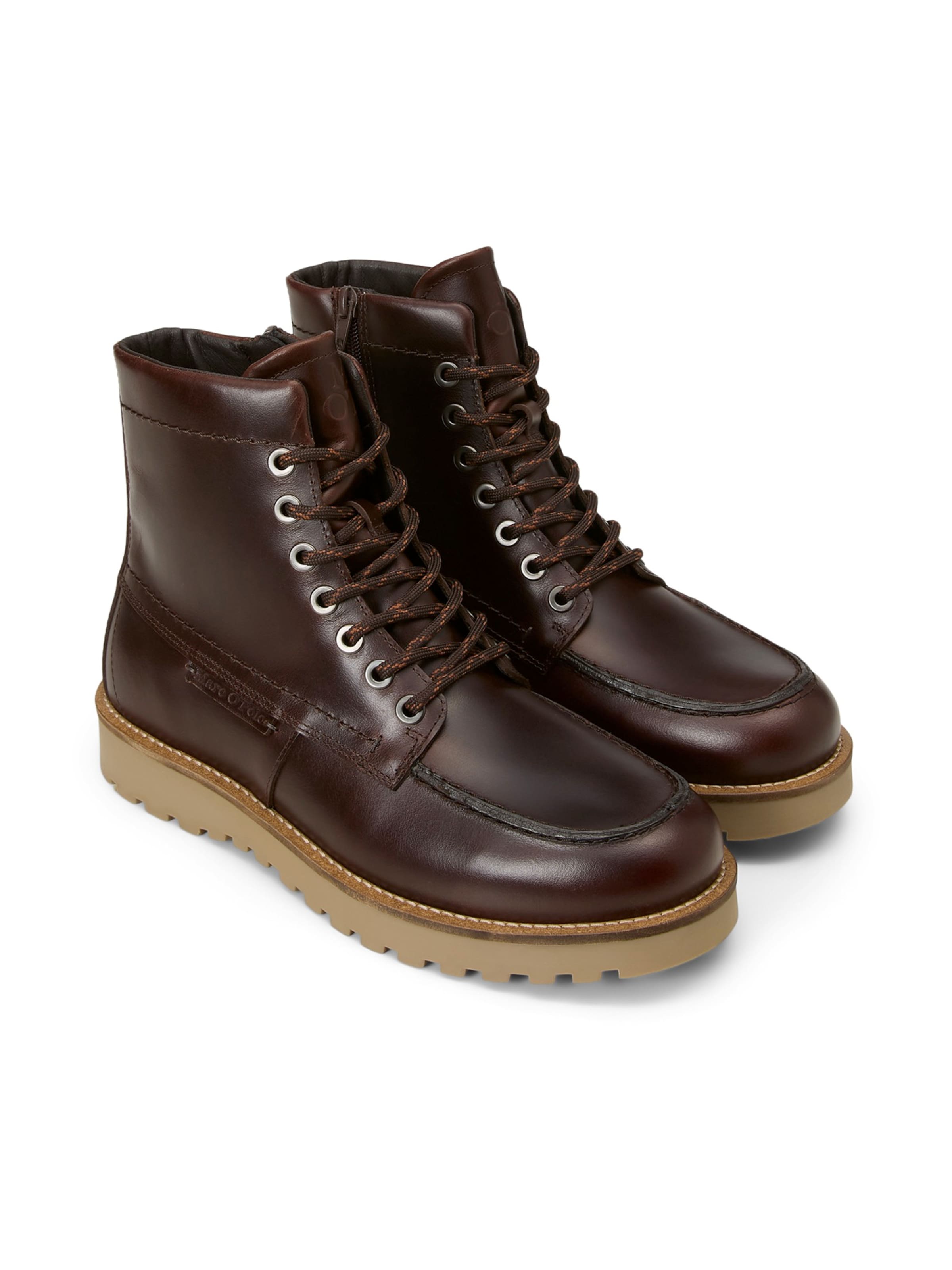 Marc O'Polo Schnürboots in Braun