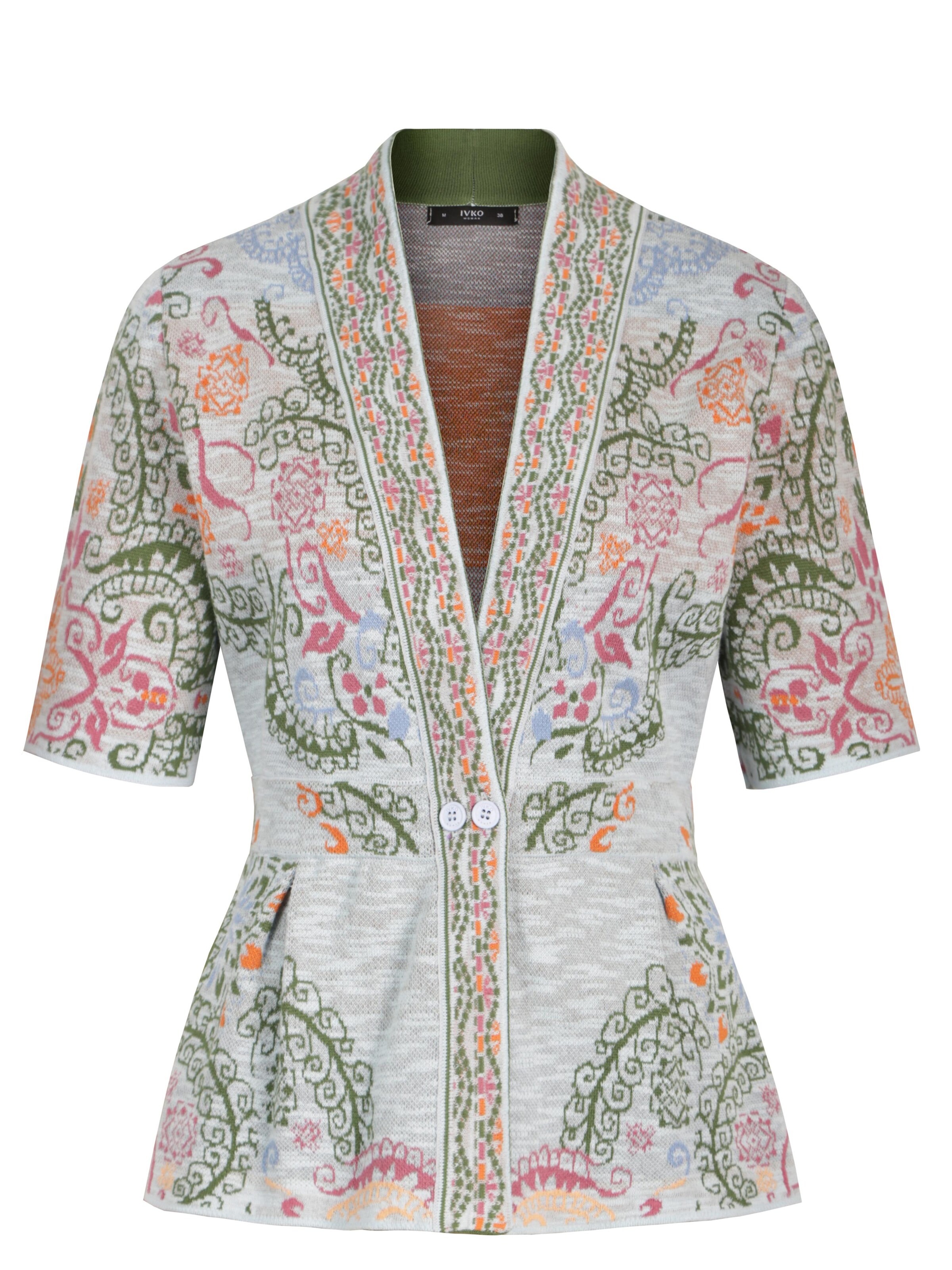 IVKO Knitted Janker in Blue: front