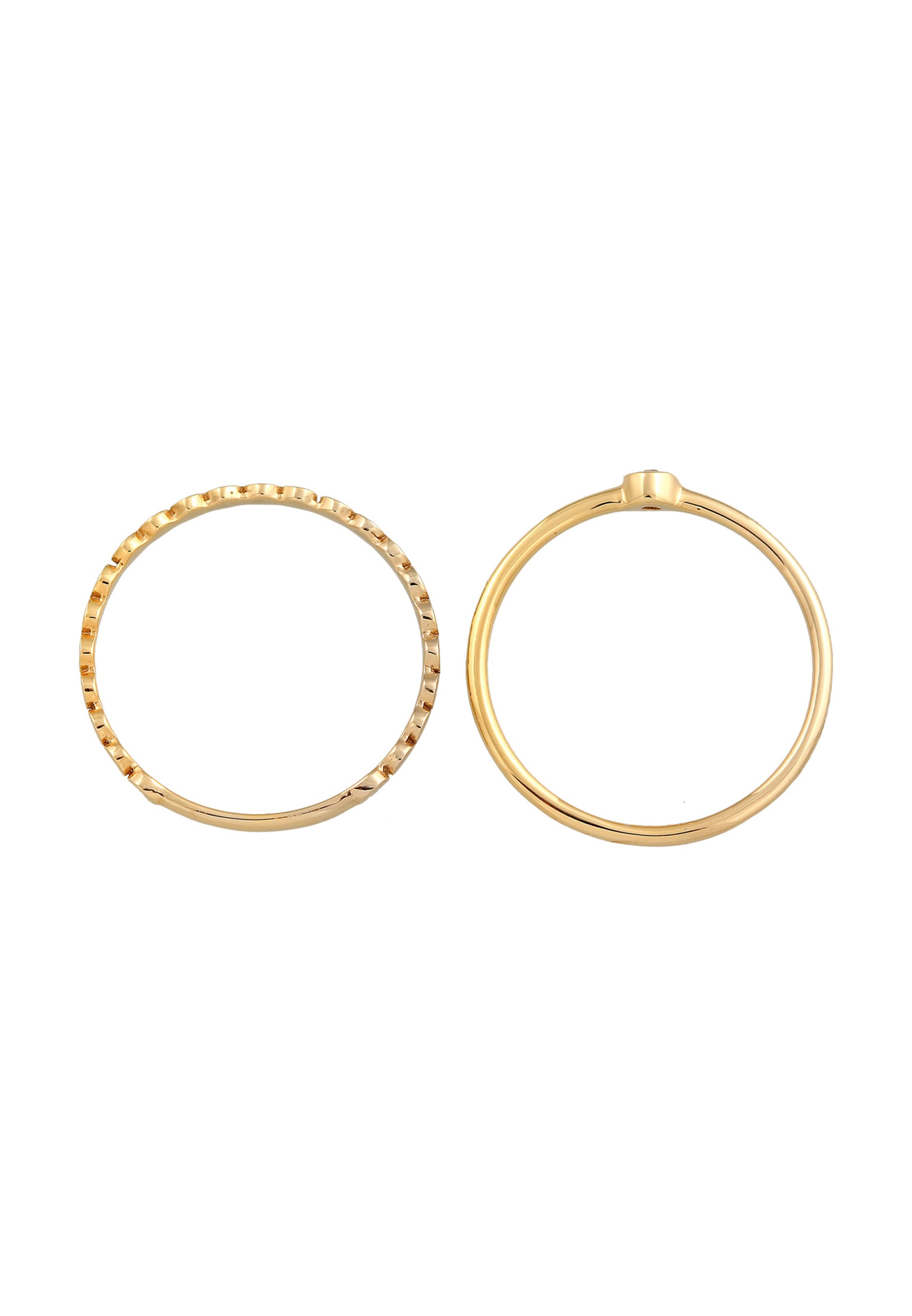 Bague 'Geo' Elli DIAMONDS en or