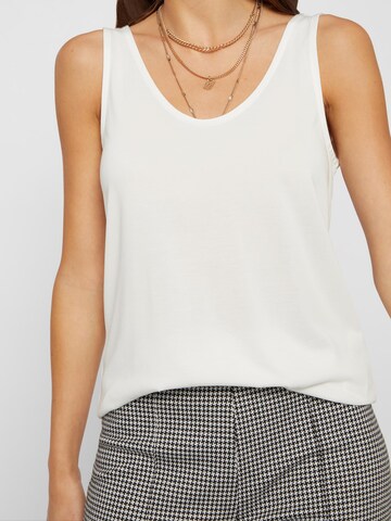 PIECES Top 'Kamala' in White