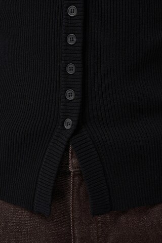 Cream Cardigan i sort
