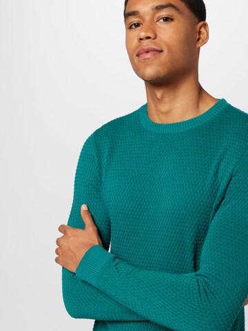 JACK & JONES Sweater 'ATLAS' in Green