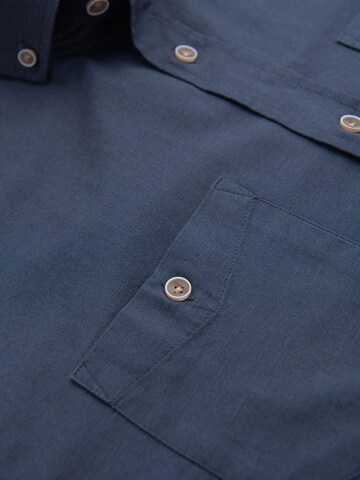 Ombre Regular fit Overhemd in Blauw
