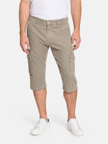 PIONEER Slim fit Cargo Pants 'Carlo' in Beige: front