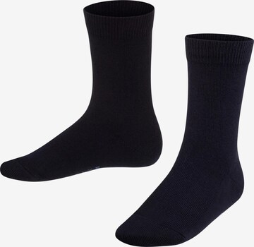 FALKE Socks 'Family' in Blue: front
