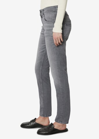 Marc O'Polo Slimfit Jeans 'THEDA' in Grau