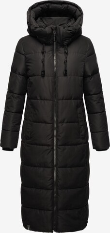 MARIKOO Toiminnallinen pitkä takki 'Nadeshikoo XVI' värissä musta