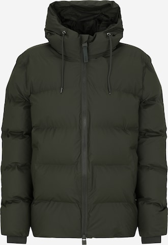 Giacca invernale 'Alta' di RAINS in verde: frontale