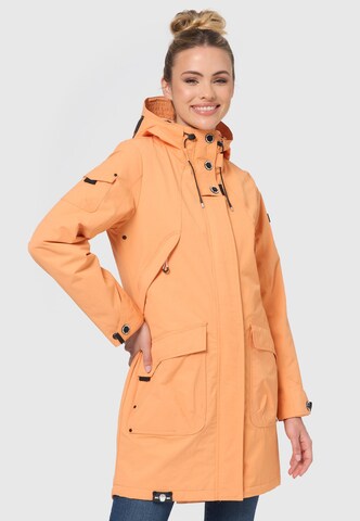 NAVAHOO Performance Jacket 'Pfefferschote' in Orange: front