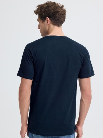 North Bend Shirt ' NBCash ' in Blauw