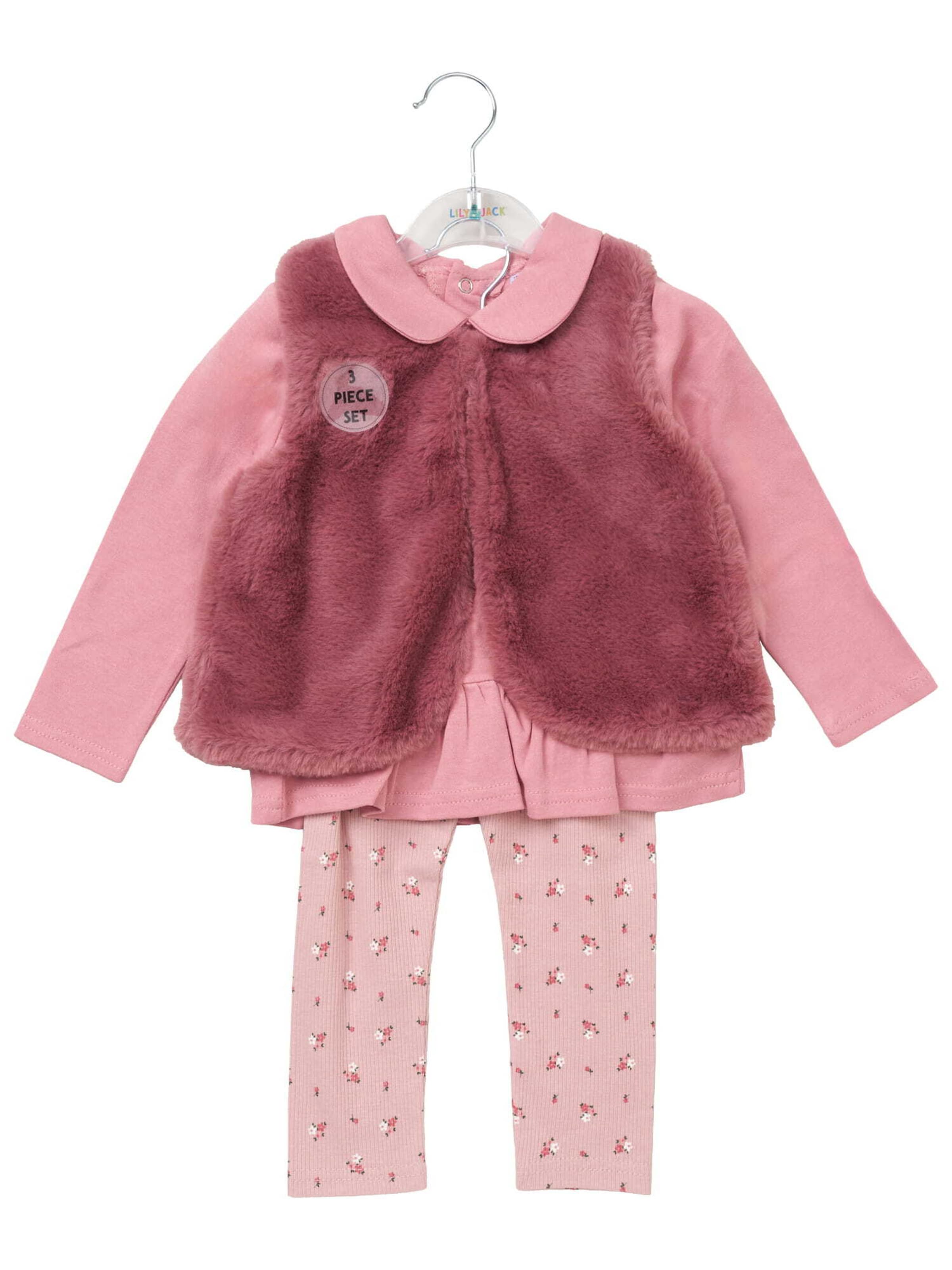 Lily & Jack Set ' Floral ' in Pink