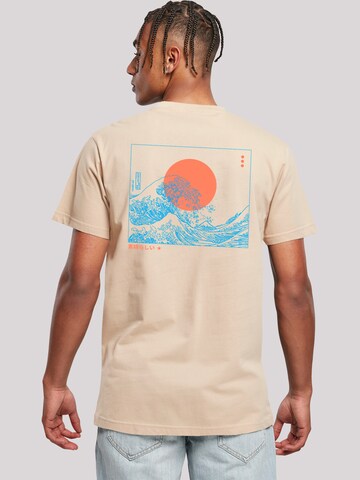 F4NT4STIC Shirt in Beige: voorkant
