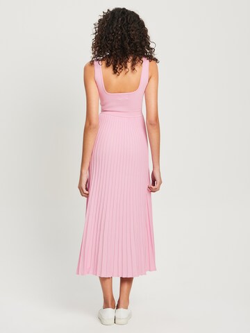 Robe 'LANI' Calli en rose : derrière