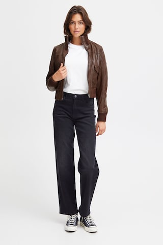 Oxmo Between-Season Jacket in Brown