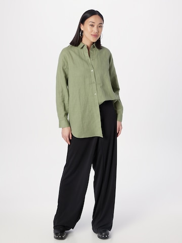 Camicia da donna di ESPRIT in verde: frontale