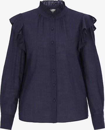 Chemisier DreiMaster Vintage en bleu : devant