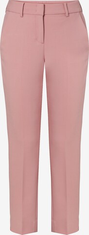 TATUUM Regular Pleated Pants 'Rimini' in Pink: front