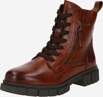 Bottines à lacets 'Fiona' TT. BAGATT en marron : devant