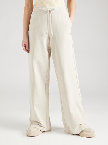 REPLAY Wide leg Trousers in Beige: front