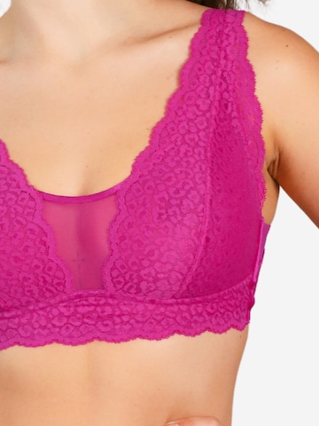 SugarShape T-Shirt BH 'Elva' in Pink