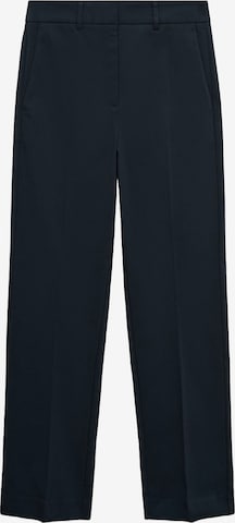 MANGOregular Hlače na crtu 'NEWCOLA' - plava boja: prednji dio