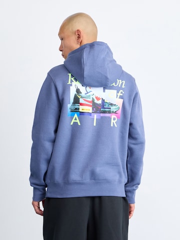 Nike Sportswear Tréning póló 'Club' - kék: elől