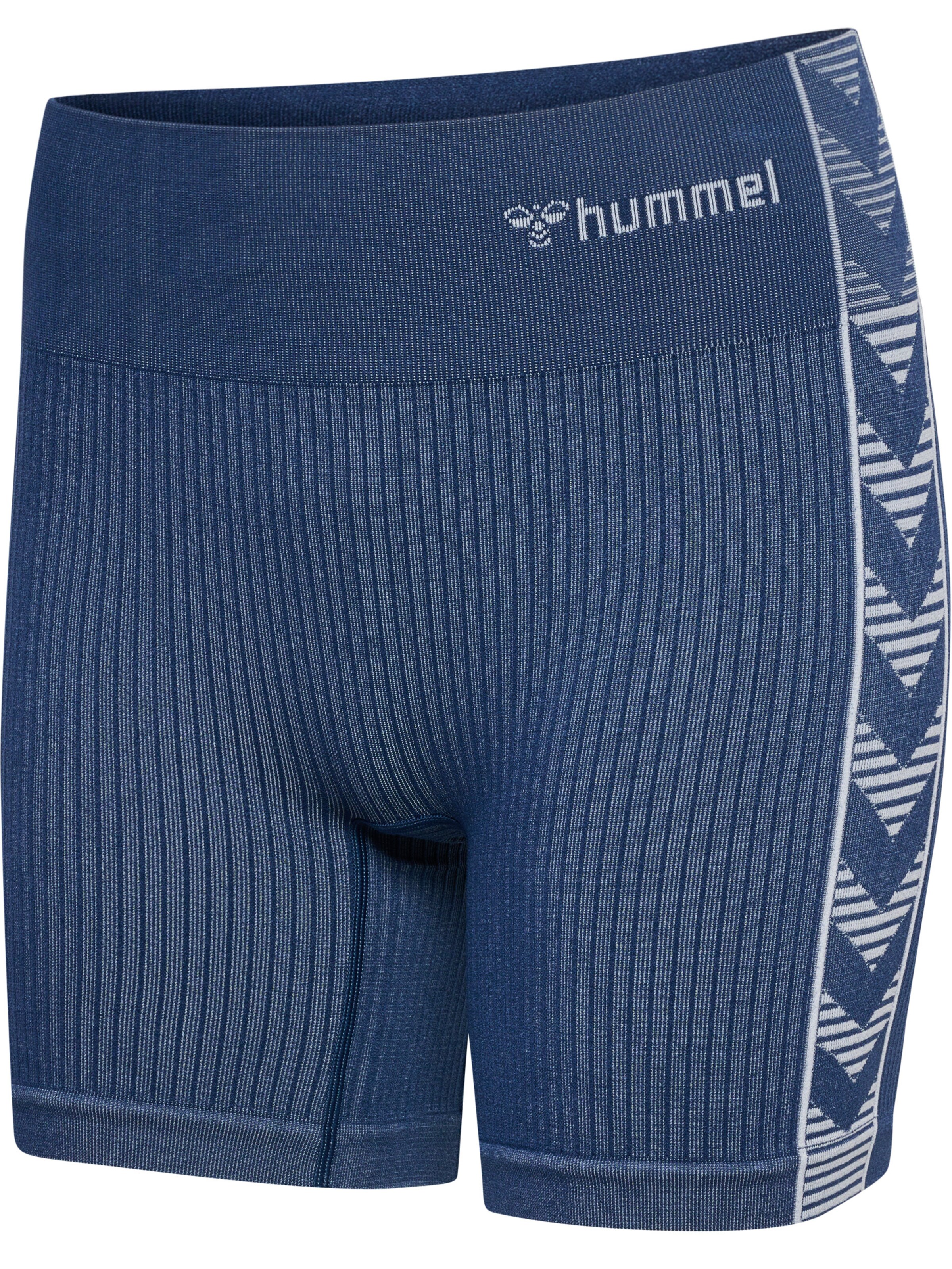 Hummel Skinny Sportbroek 'Blaze' in Blauw