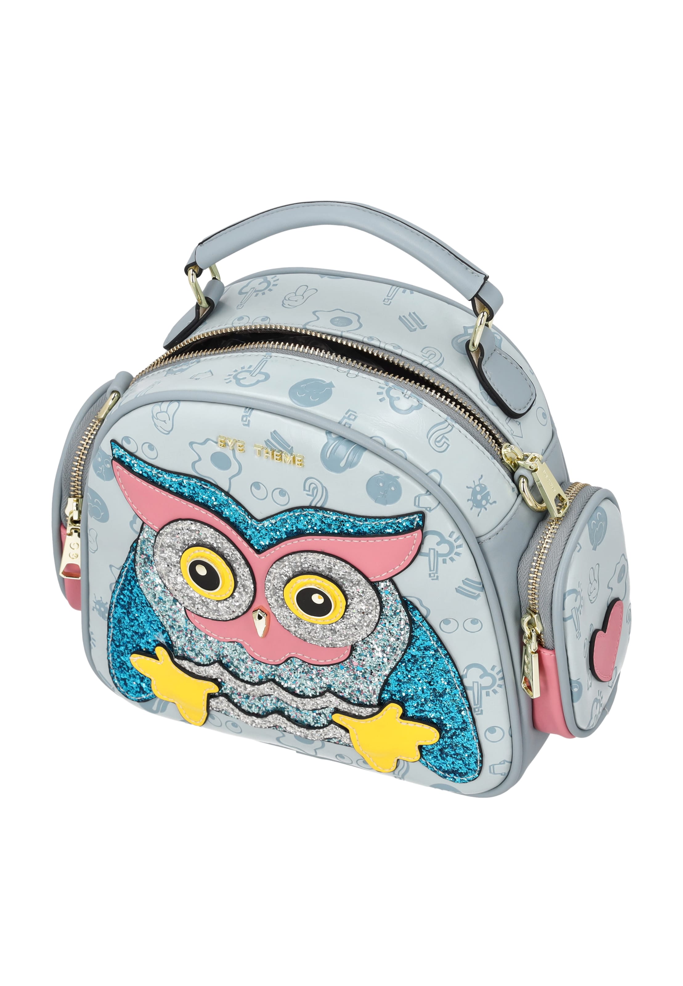 myMo Pop - Bolso de hombro 'Pop Eyetheme' en azul