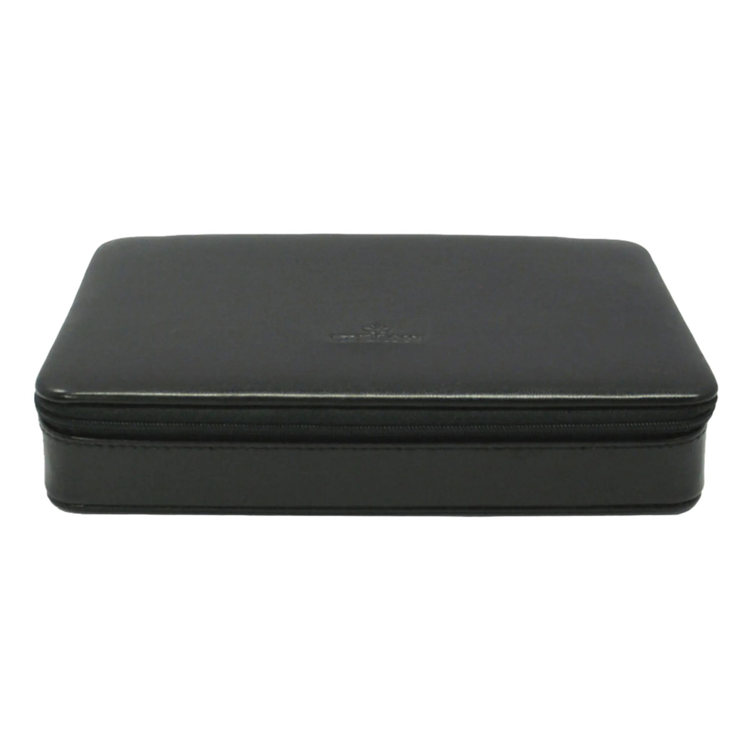 WINDROSE Sieraden-bewaring 'Merino' in Zwart: voorkant