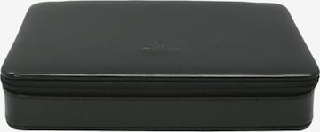 WINDROSE Schmuckkasten 'Merino' in Schwarz: Vorderseite