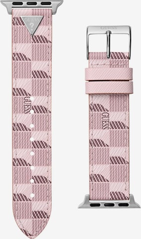 Braccialetto di GUESS in rosa: frontale