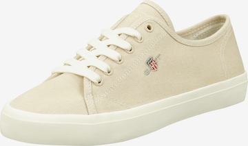 Sneaker bassa di GANT in beige: frontale