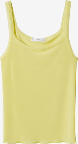 MANGO Top 'DOC' in Yellow: front