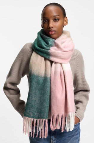 HUGO Schal in Mischfarben: Vorderseite