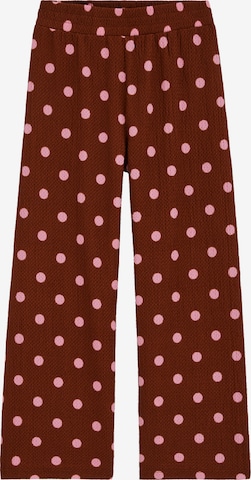 WE Fashion Regular Housut värissä ruskea: etupuoli