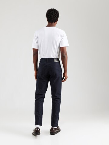 SCOTCH & SODA Tapered Ráncos nadrág 'DOBBY' - kék: hátul