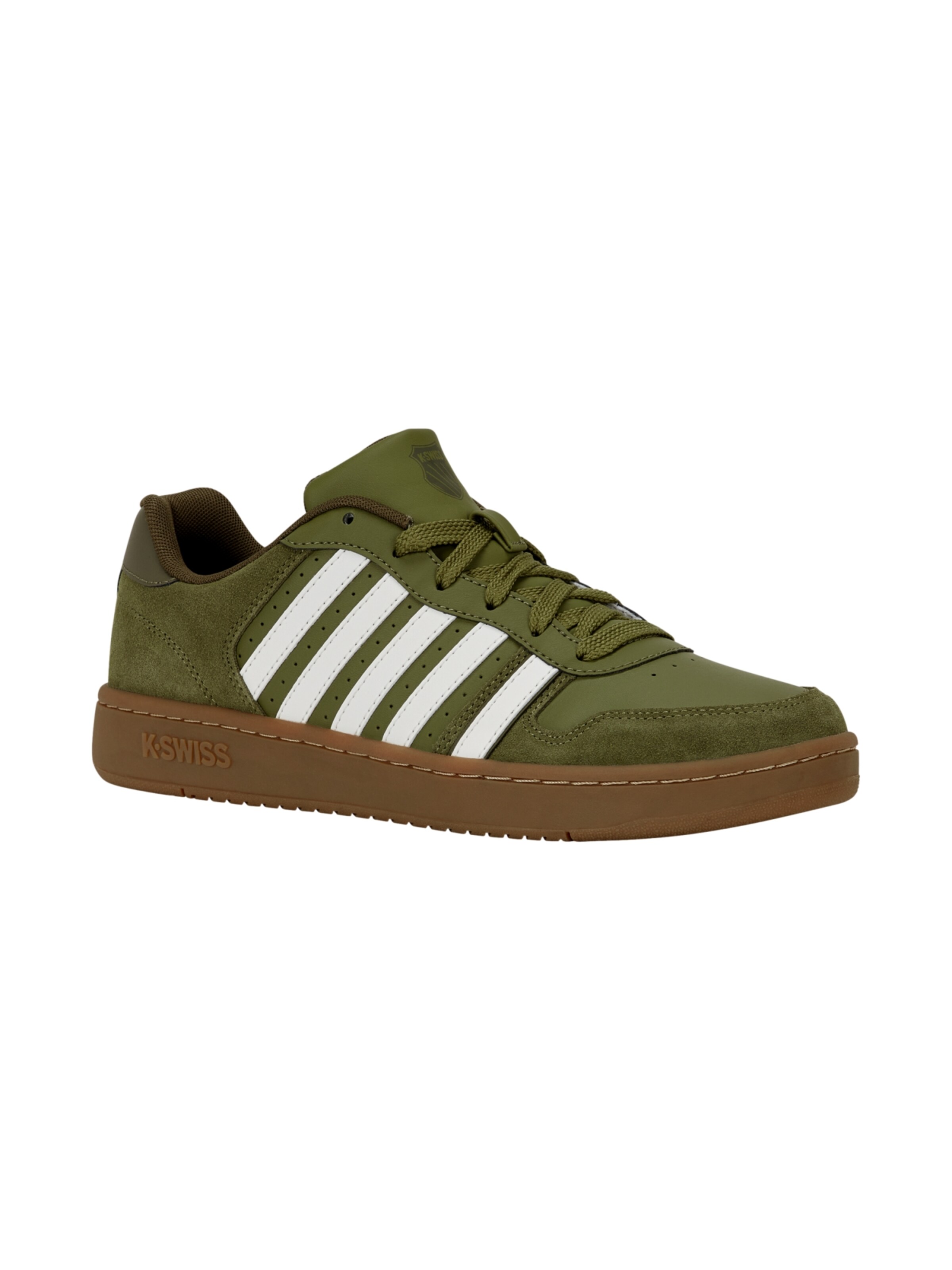 K-SWISS Sneaker 'Court Palisades' in 42 in grün / weiß, Produktansicht