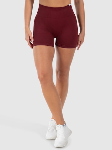 Smilodox Skinny Leggings ' Kalea ' in Rood: voorkant