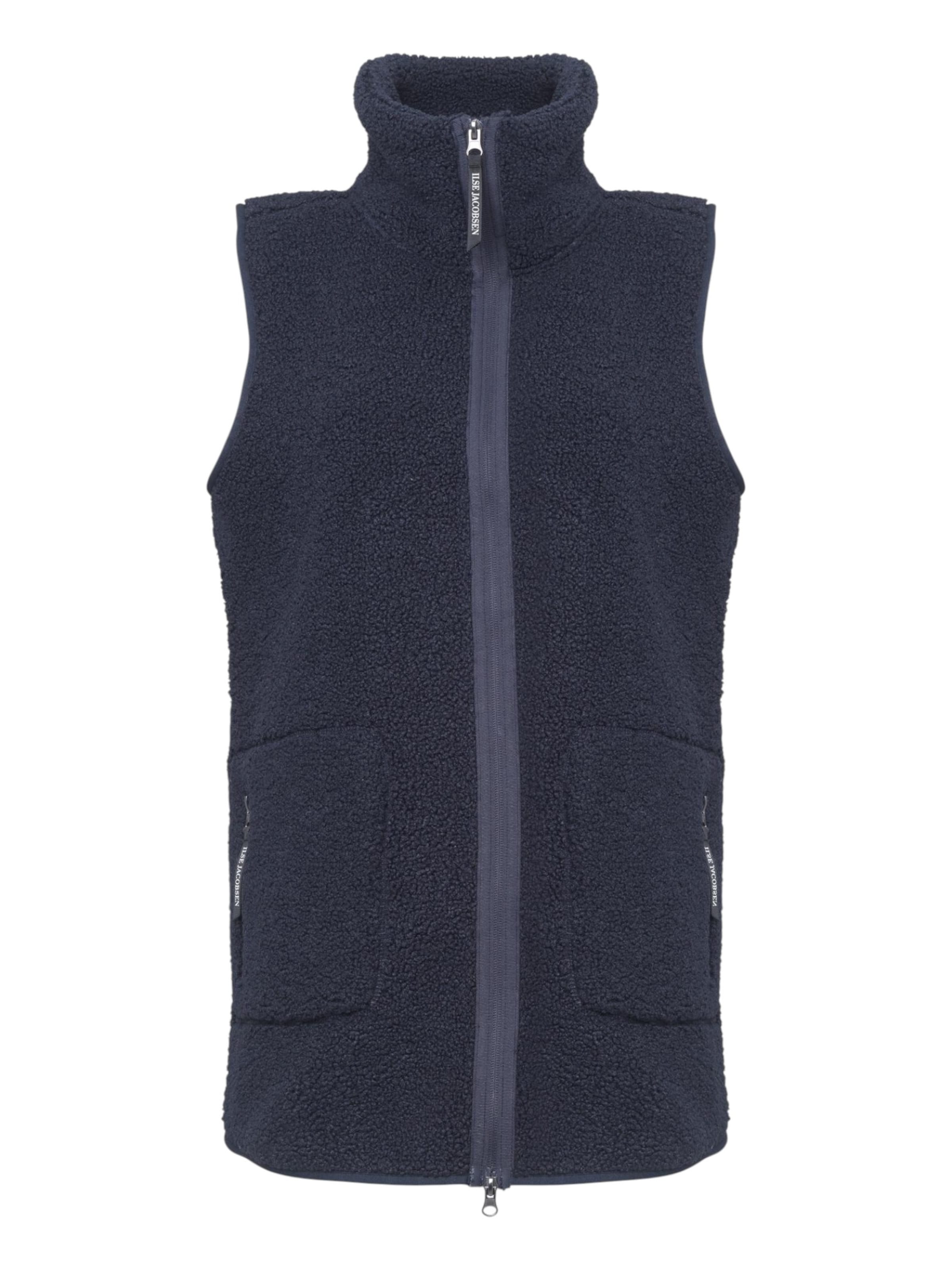 Gilet ILSE JACOBSEN en bleu : devant