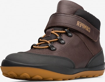 CAMPER Boots ' Peu Pista ' in Brown: front