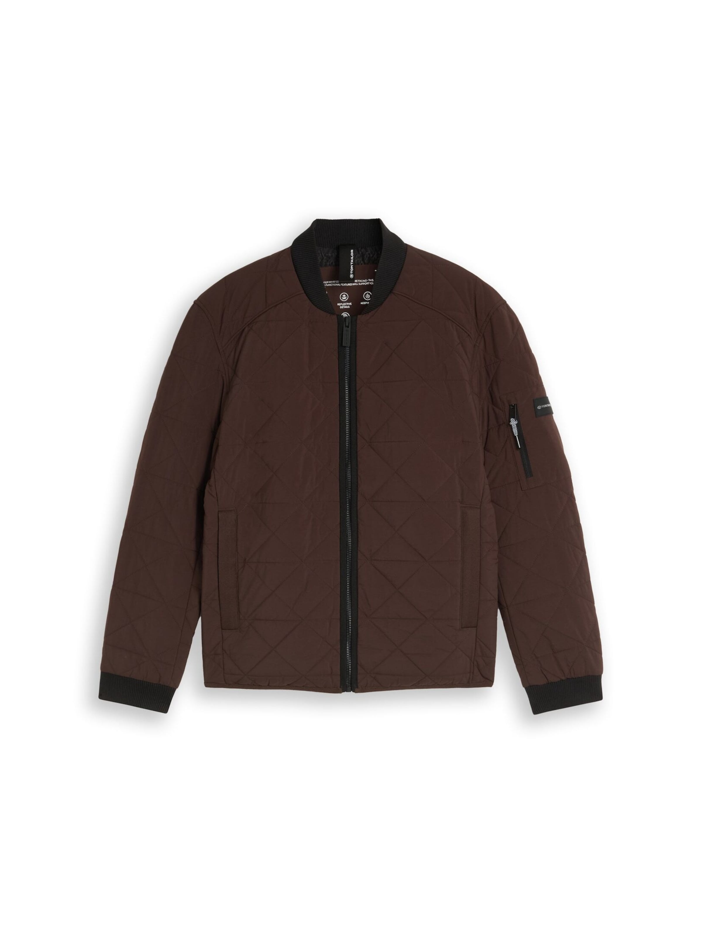 TOM TAILOR Veste d’hiver en XXL en marron, Vue avec produit