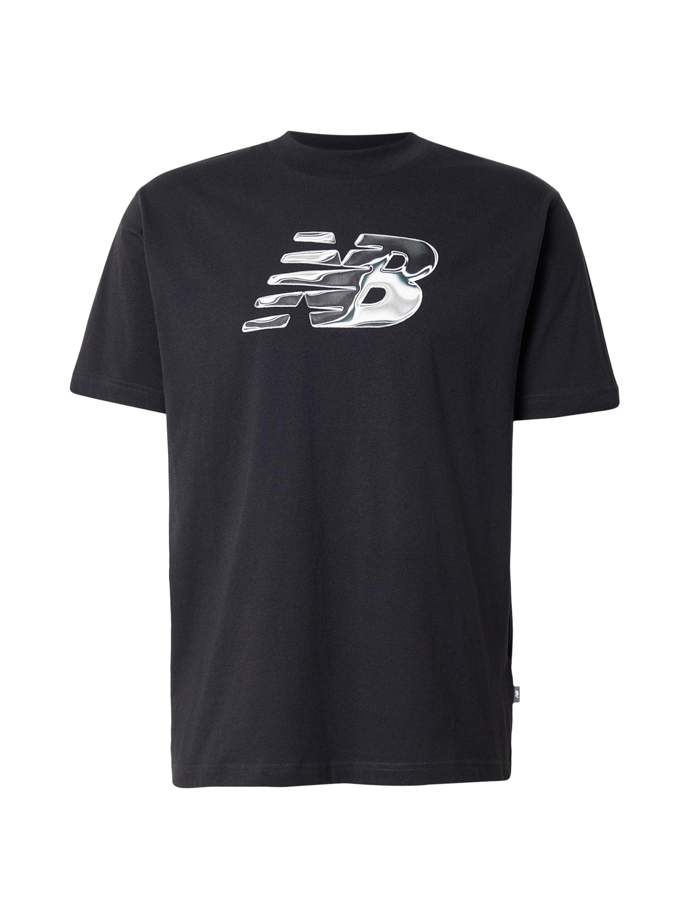 Tricou funcțional de la new balance pe negru: față